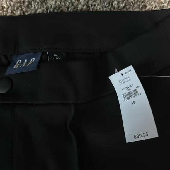 NWT! GAP Black High Rise Ponte Split Flare Pants - Size 10  🔹 - Picture 8 of 9
